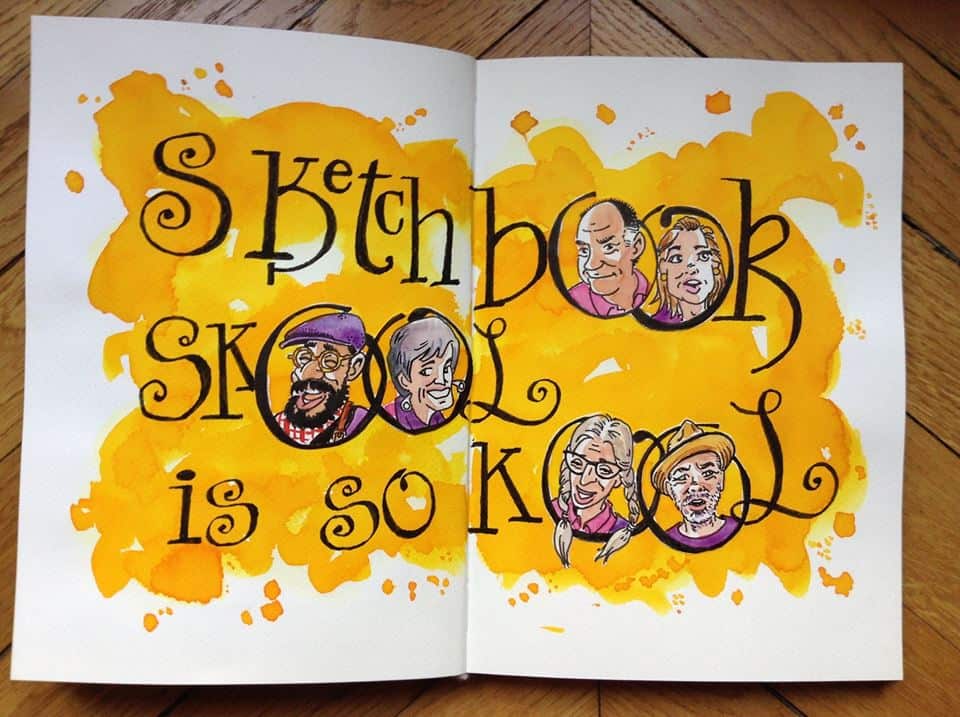 the story of sketchbook skool