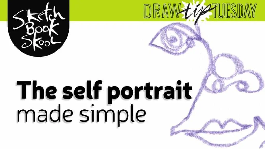 how to draw a blind contour drawing