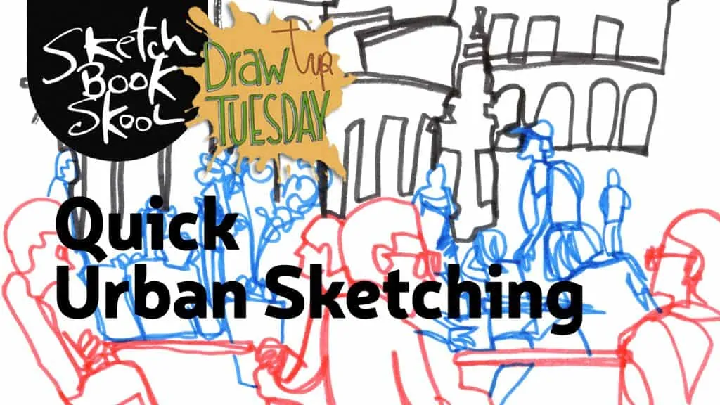 urban sketching tips