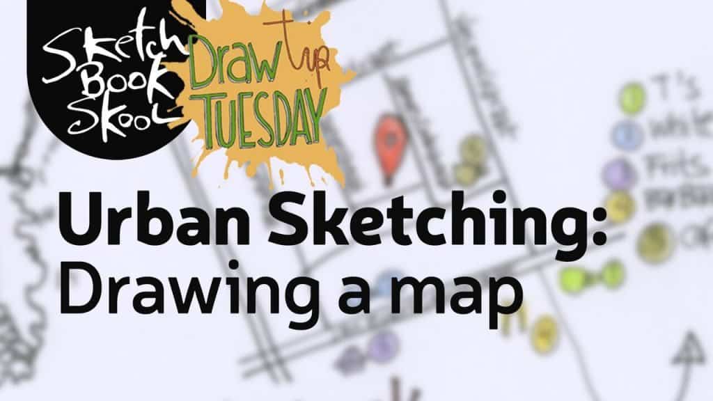 how to draw a map