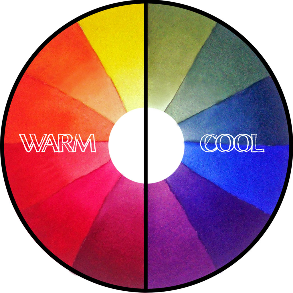 Warm and cool colors